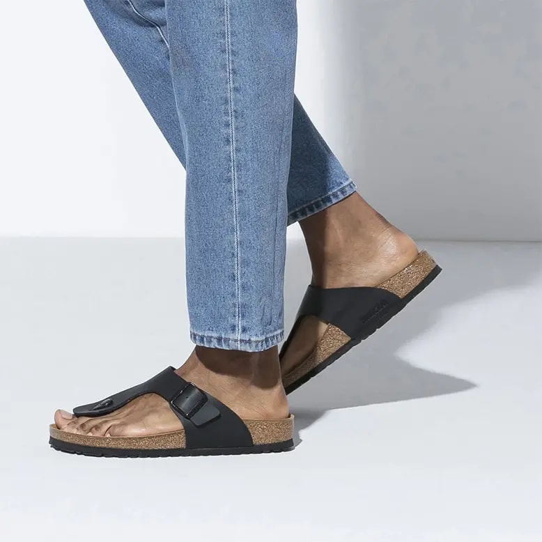 Dép Birkenstock Rames Schwarz 'Black' 44791 — ảnh 3
