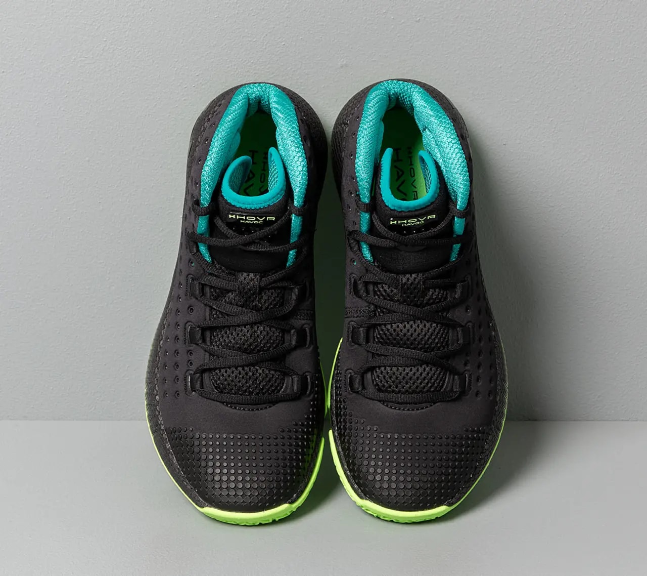Giày Under Armour HOVR Havoc 2 'Black Lime' 3022050-001 — ảnh 5