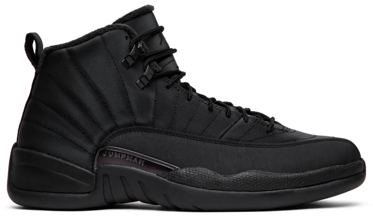 Giày Nike Air Jordan 12 Retro Winterized 'Triple Black' BQ6851-001 — kich-thuoc: 41
