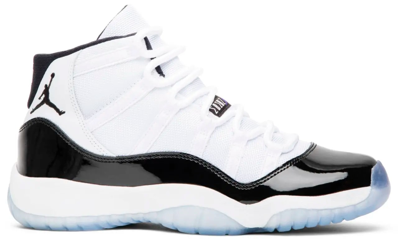 Giày Nike Air Jordan 11 Retro GS 'Concord' 2018 378038-100 — kich-thuoc: 36.5