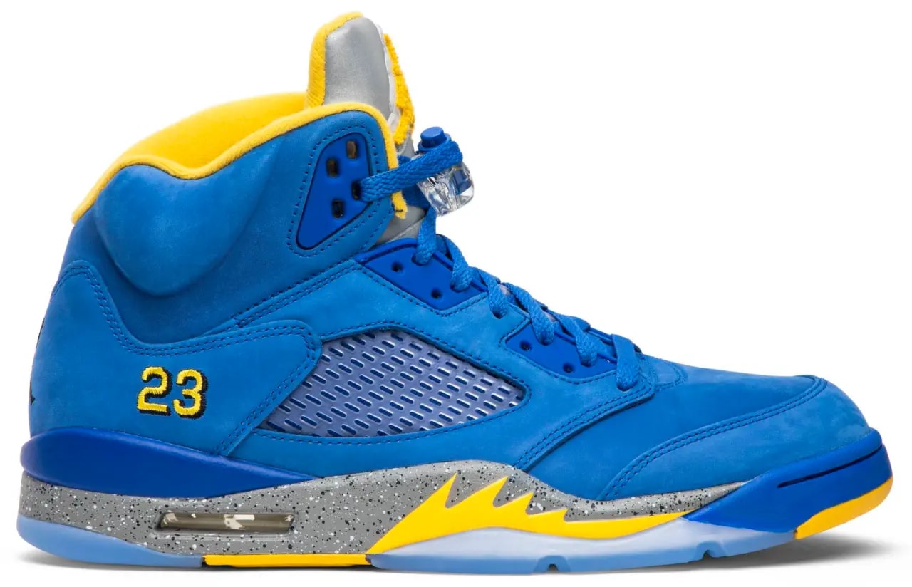 Giày Nike Air Jordan 5 Retro JSP 'Laney' Varsity Royal CD2720-400 — kich-thuoc: 44-5
