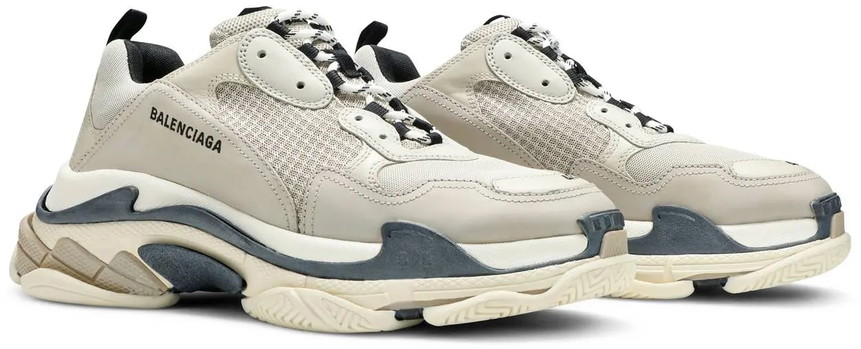 Giày Balenciaga Triple S Sneaker Vanille 536737-W09O6-9787 — ảnh 5