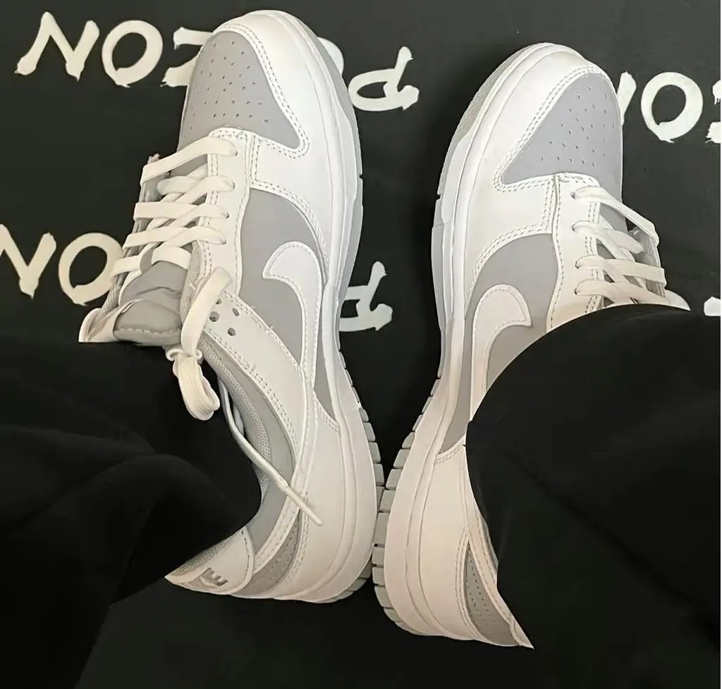 Giày Nike Dunk Low 'Grey White' DJ6188-003 — ảnh 5