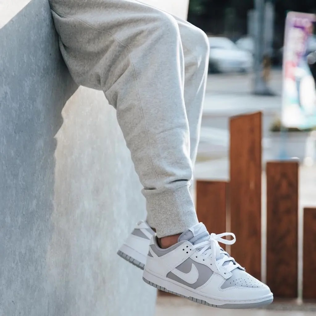 Giày Nike Dunk Low 'Grey White' DJ6188-003 — ảnh 2