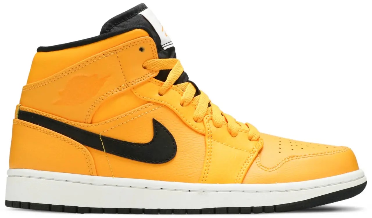 Giày Nike Air Jordan 1 Mid 'University Gold' 554724-700 — kich-thuoc: 40