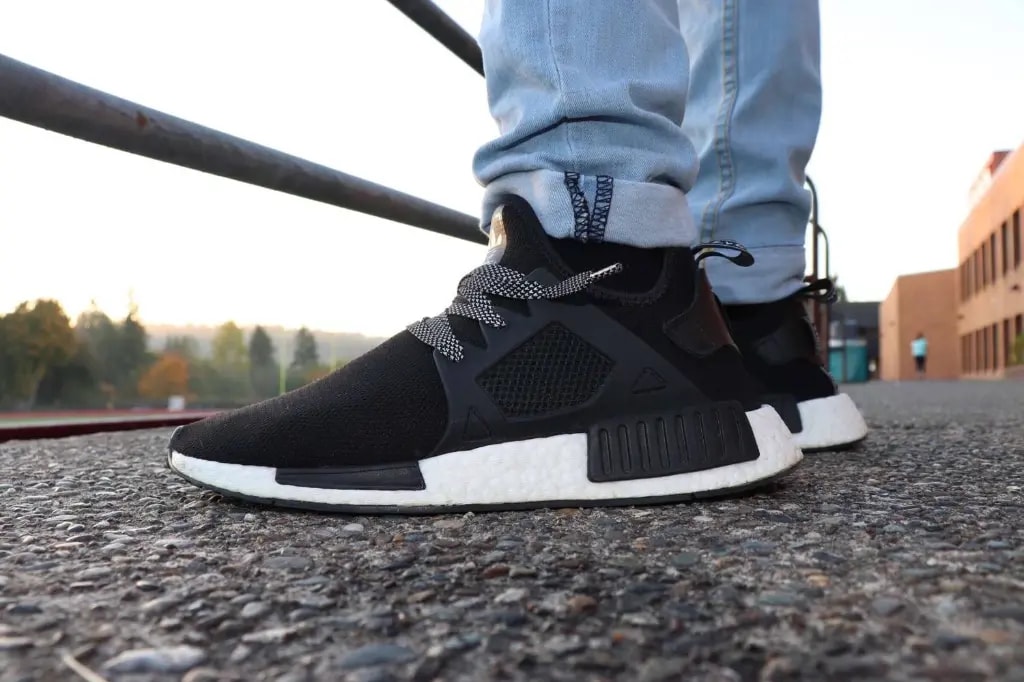 Giày Adidas NMD XR1 'Core Black'  BY3050 — ảnh 4