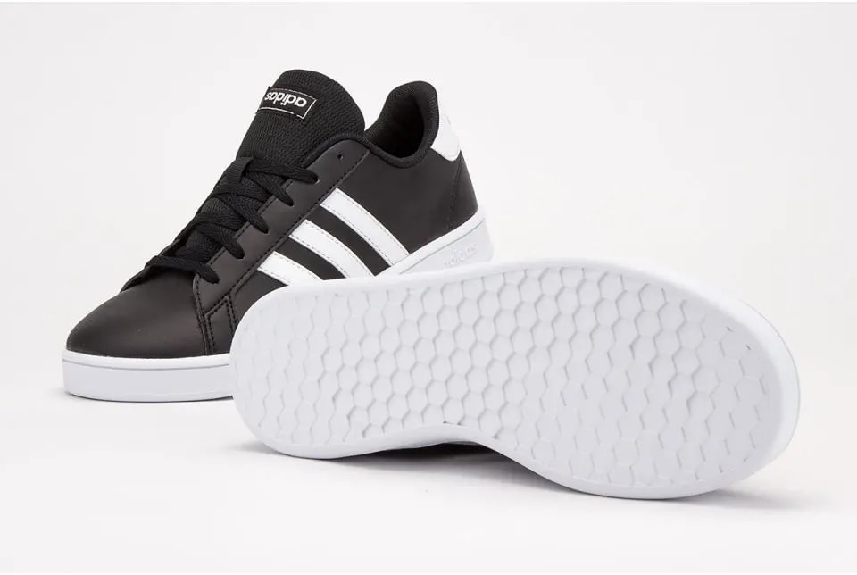 Giày Adidas Grand Court K 'Black' EF0102 — ảnh 5