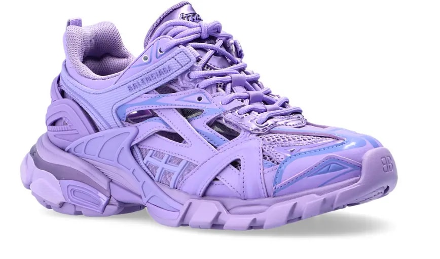 Giày Balenciaga Track 2.0 Sneaker in LILAC 568615-W3AG1-5310 — ảnh 4