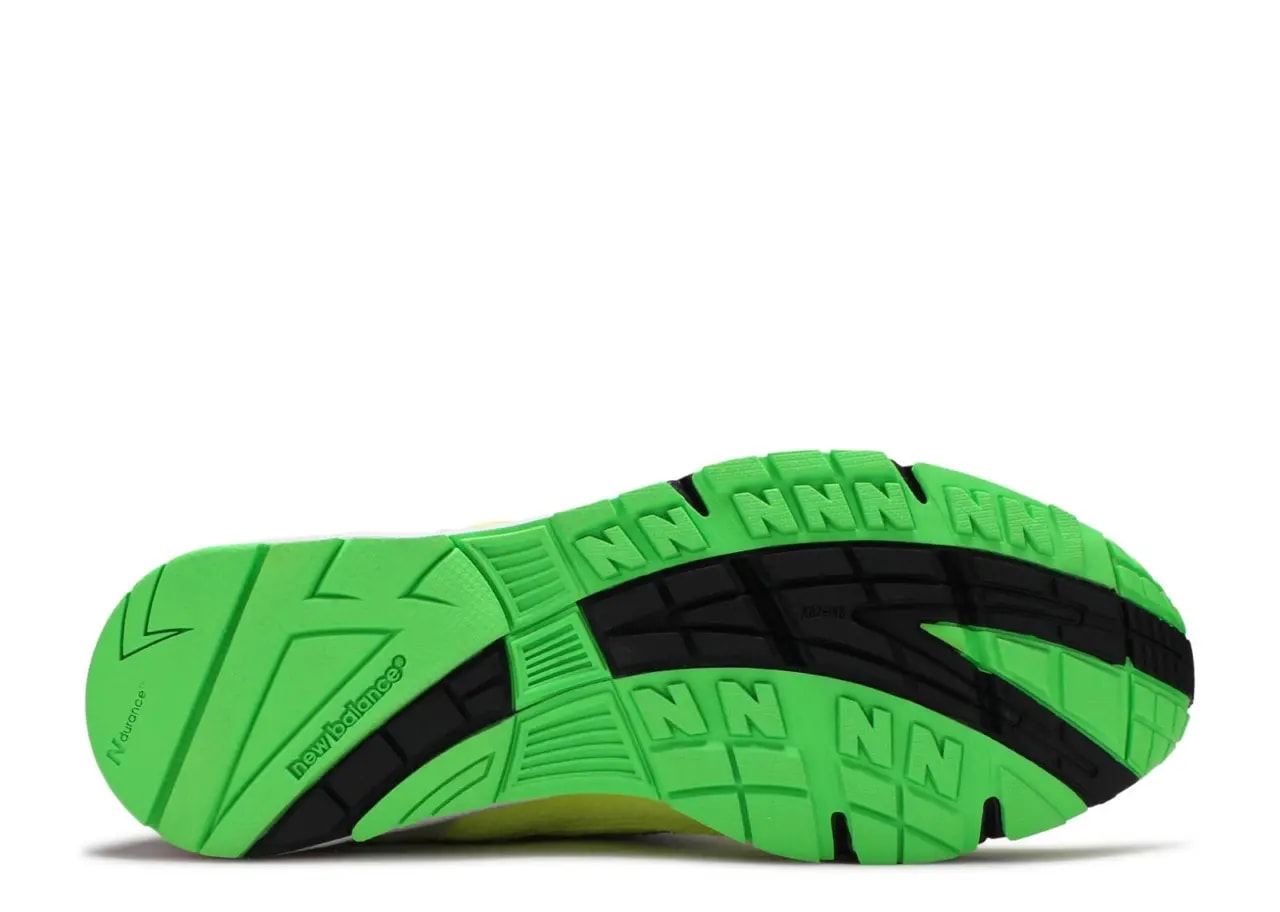 Giày New Balance Aries x 991 'Neon Yellow' M991AFL — ảnh 4