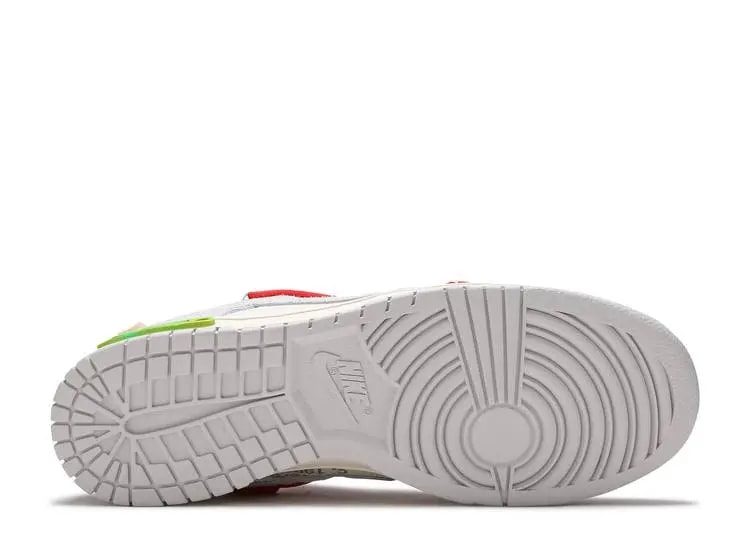 Giày Nike Off-White x Dunk Low 'Lot 13 Of 50' DJ0950-110 — ảnh 4