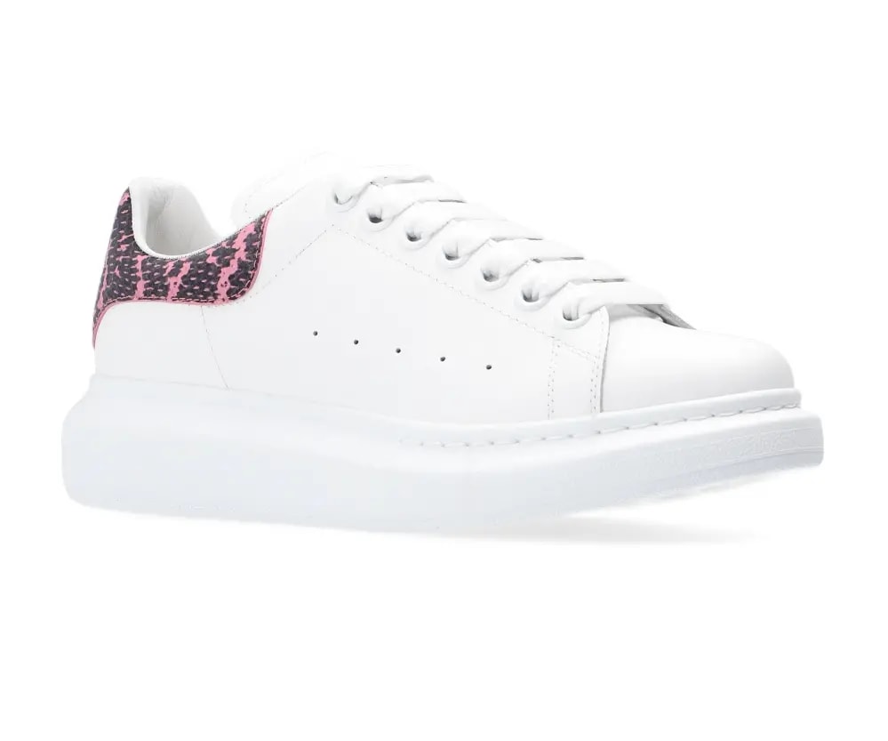 Giày Alexander McQueen White &amp; Snake Oversized 'Pink' 553770-WHZ4C-9558 — ảnh 4