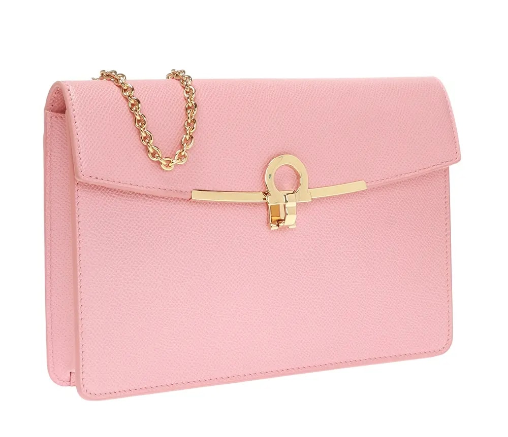 Túi Salvatore Ferragamo Ladies Gancini Mini 'Pink' 22D697-724095 — ảnh 3