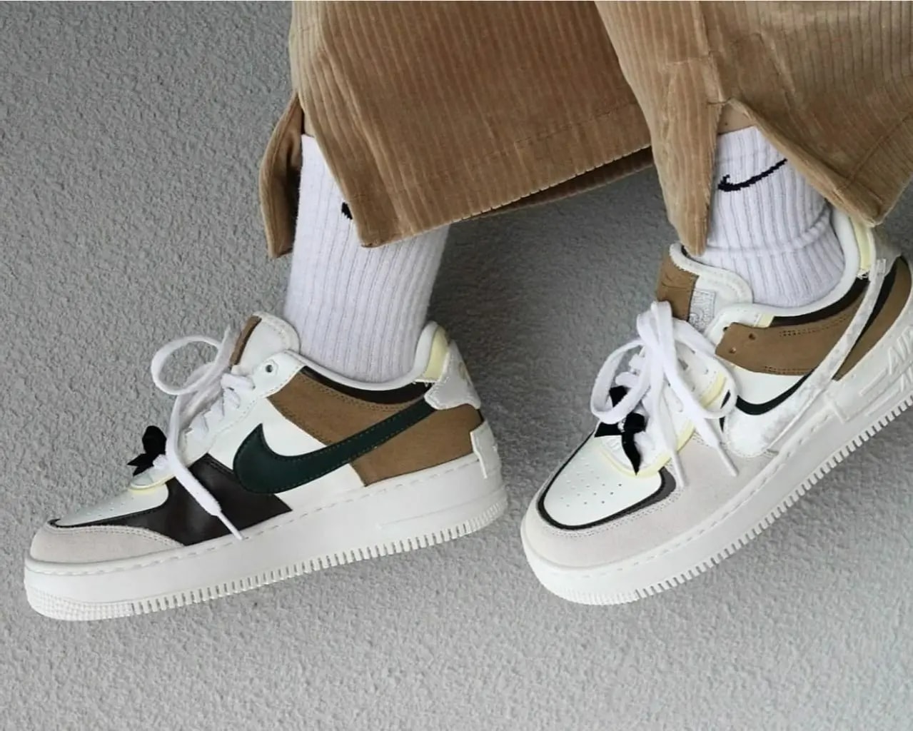 Giày Nike Air Force 1 Shadow ‘Black Bow’ FB1857-111 — ảnh 5