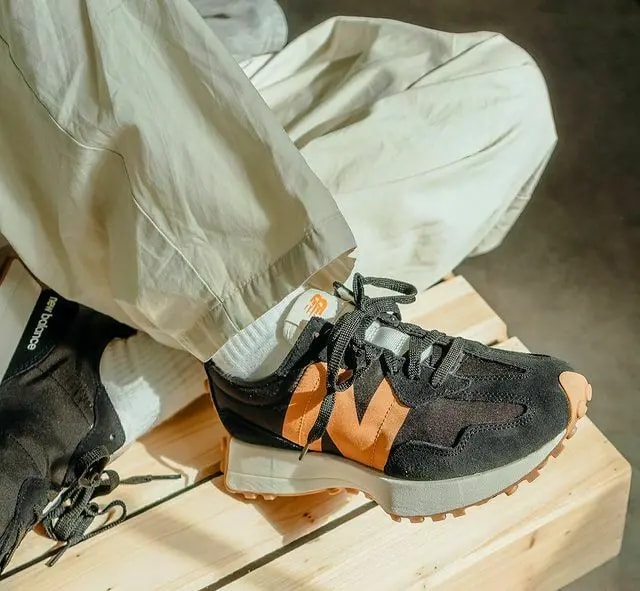 Giày New Balance 327 'Black Madras' GS327HN1 — — ảnh 3