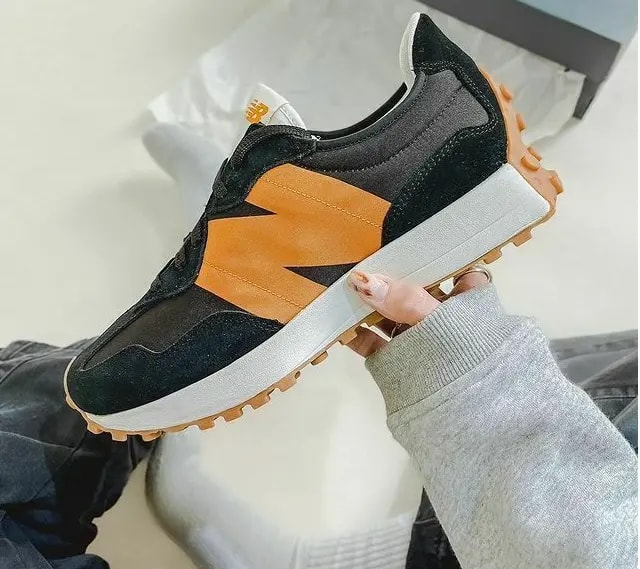 Giày New Balance 327 'Black Madras' GS327HN1 — — ảnh 5