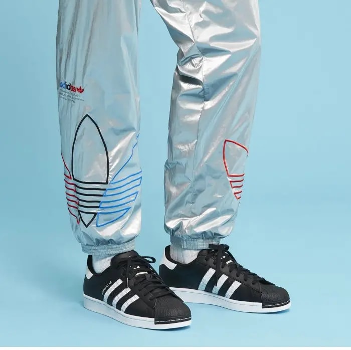 Giày Adidas Superstar 'Black White' H68102 — ảnh 2