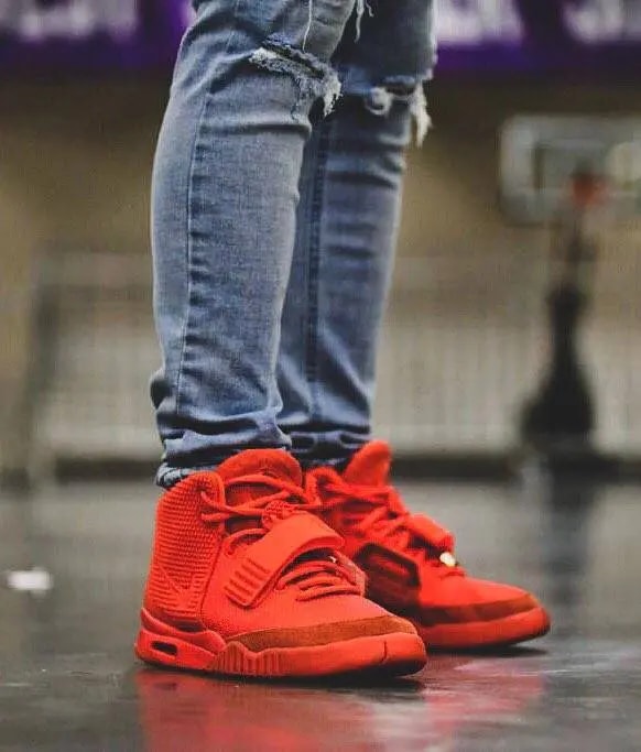 Giày Nike Air Yeezy 2 SP 'Red October' 508214-660 — ảnh 4