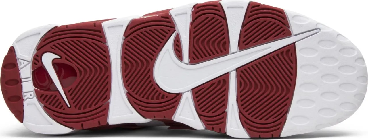 Giày Nike Air More Uptempo 'White Red' 414962-100 — ảnh 5