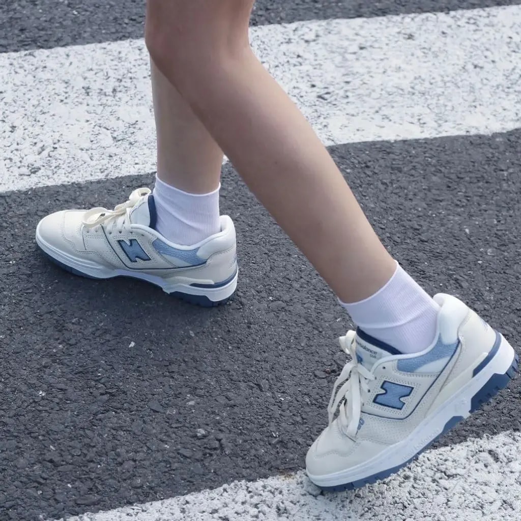 Giày New Balance 550 'Vintage Indigo Beige' BB550PLA — ảnh 4