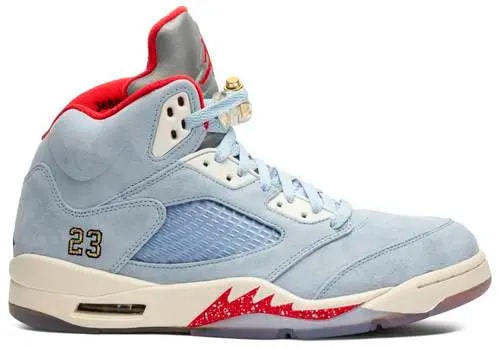Giày Nike Trophy Room x Air Jordan 5 Retro 'Ice Blue' CI1899-400 — kich-thuoc: 41