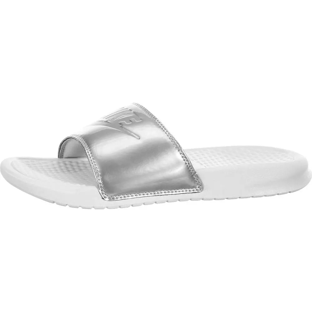Dép Nike Benassi JDI Sandals 'White Wolf Grey' 343881-107 — ảnh 3