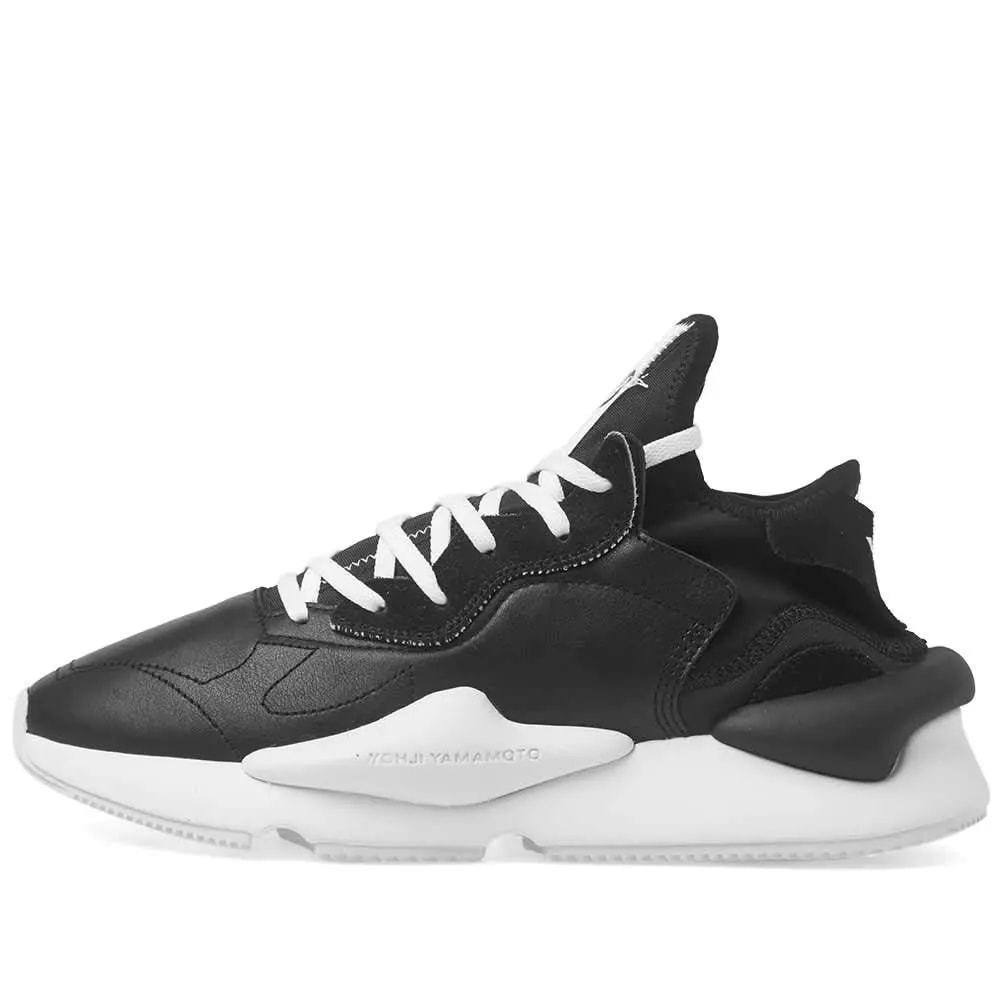 Giày Adidas Kaiwa Leather 'Black White' F97415 — ảnh 3