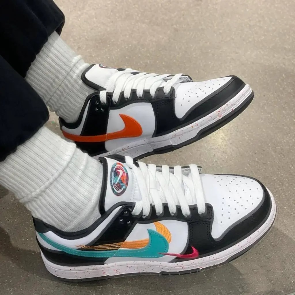 Giày Nike Dunk Low 'White Washed Teal' FD4623-131 — ảnh 5