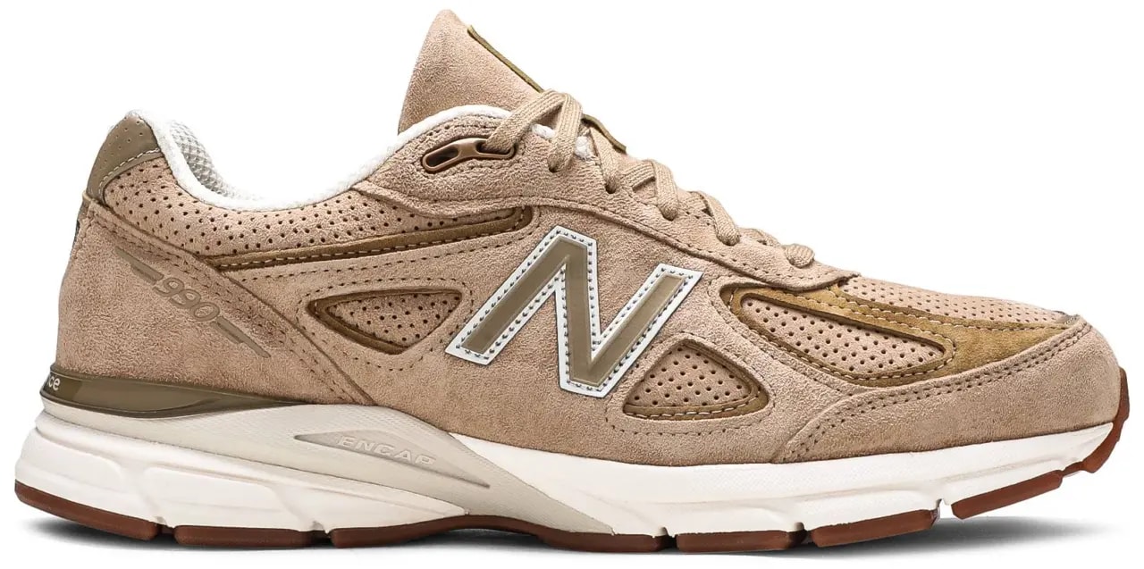 Giày New Balance 990v4 Made in USA 'Tan' M990HL4 — kich-thuoc: 42