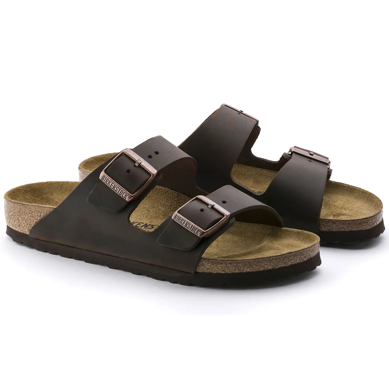 Dép Birkenstock Arizona Oiled Leather 'Habana' 52533 — ảnh 5