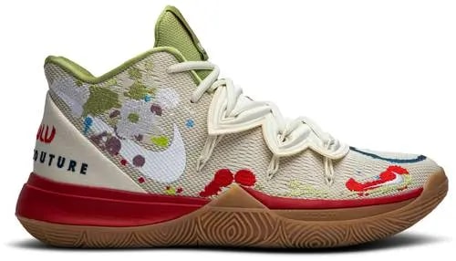 Giày Nike Bandulu x Kyrie 5 EP 'Embroidered Splatters' CK5837-100 — kich-thuoc: 40