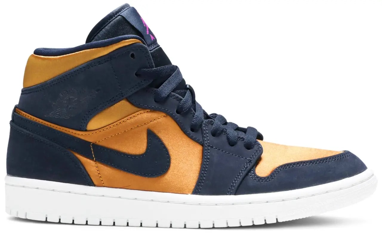 Giày Nike Air Jordan 1 Mid SE Premium 'Stain Gold' 852542-401 — kich-thuoc: 40