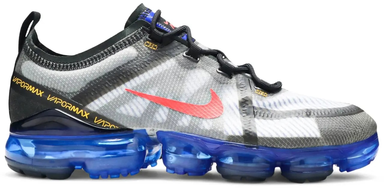 Giày Nike Air VaporMax 2019 'Black Hyper Blue' AR6631-008 — kich-thuoc: 43