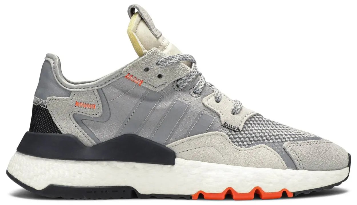 Giày Adidas Nite Jogger J Grey Orange DB2808 — kich-thuoc: 40
