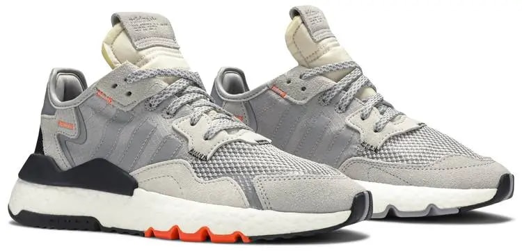 Giày Adidas Nite Jogger J Grey Orange DB2808 — ảnh 2