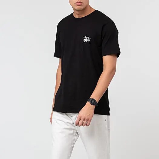 Áo Stussy Basic Logo Tee 'Black' — ảnh 2