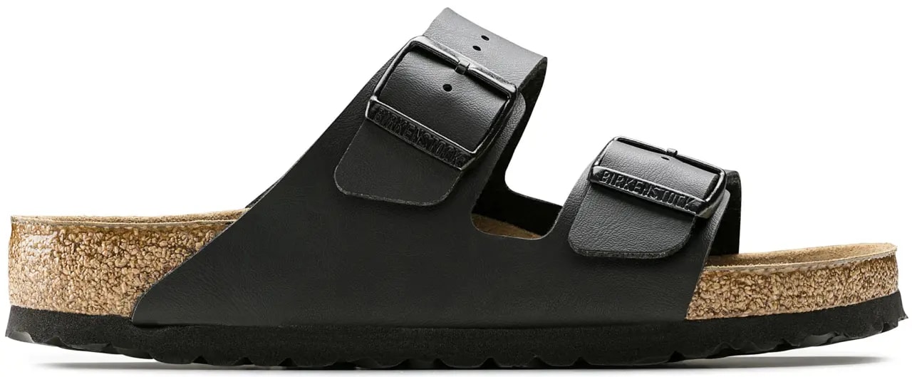 Dép Birkenstock Arizona Soft Footbed Birko Flor 'Black' 551253 — kich-thuoc: 39