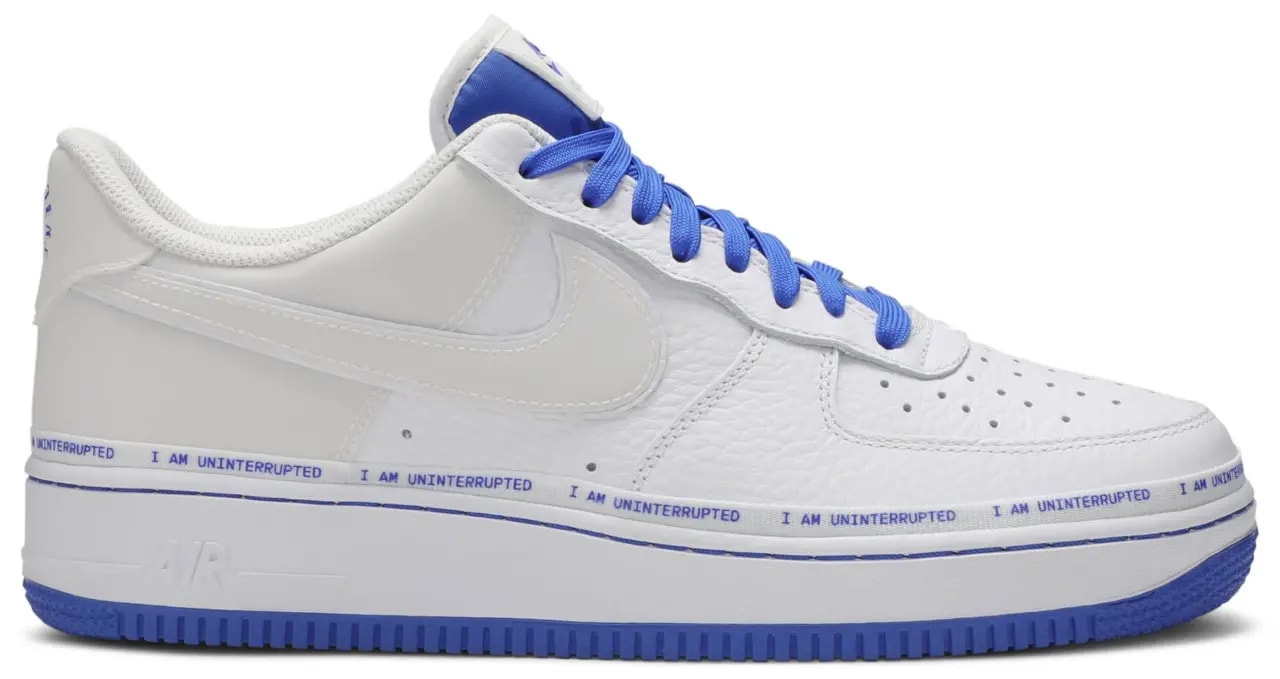 Giày Nike Uninterrupted x Air Force 1 Low QS 'More Than' CQ0494-100 — tieu-de: lien-he-order