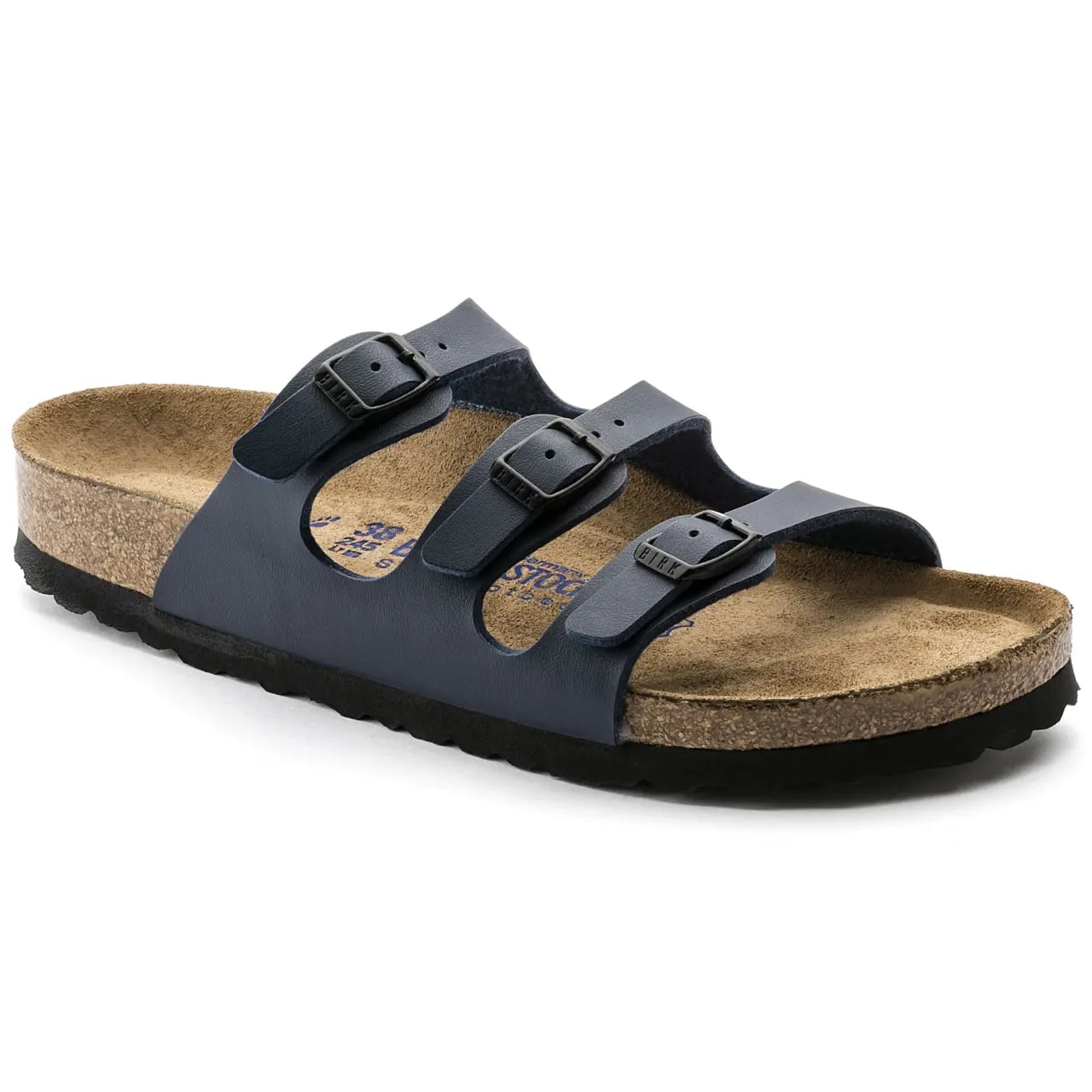Dép Birkenstock Florida Soft Footbed Birko Flor 'Blue' 554711 — ảnh 5