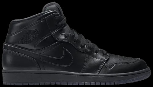 Giày Nike Air Jordan 1 Mid 'Black' 554724-021 — tieu-de: 42
