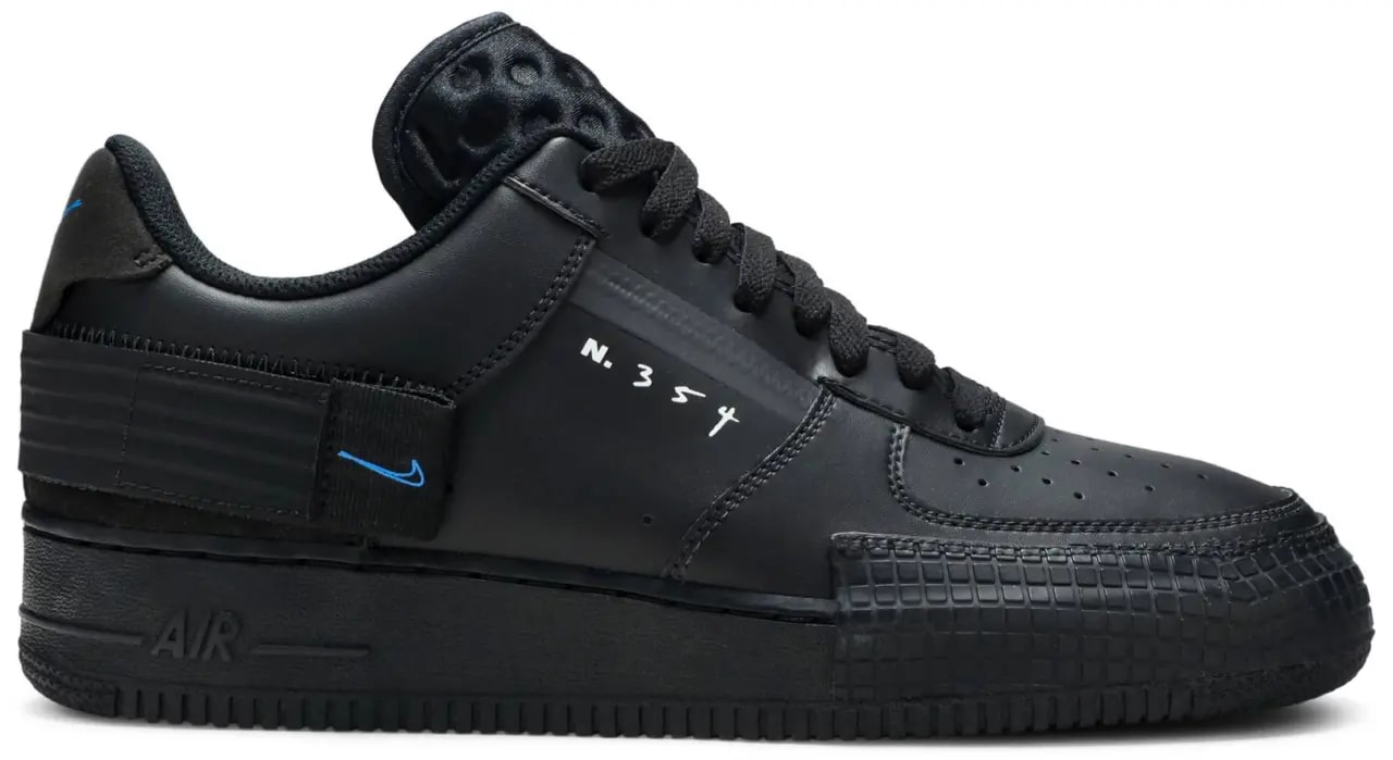 Giày Nike Air Force 1 Type 'Black Royal' AT7859-001 — kich-thuoc: 44