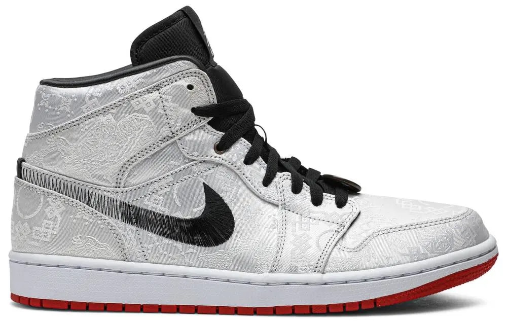 Giày Nike Clot x Air Jordan 1 Mid 'Fearless' CU2804-100 — kich-thuoc: 42