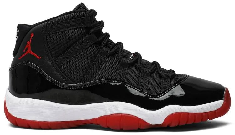 Giày Nike Air Jordan 11 Retro GS 'Bred' 2019 378038-061 — kich-thuoc: 36.5