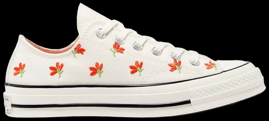 Giày Converse Chuck 70 Low 'Embroidered Garden Party' 570916C — kich-thuoc: 39