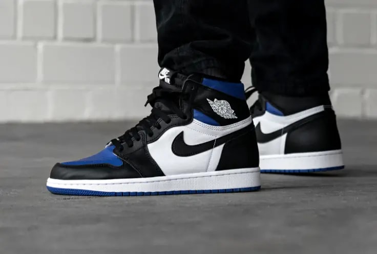 Giày Nike Air Jordan 1 Retro High OG GS 'Royal Toe' 575441-041 — ảnh 2
