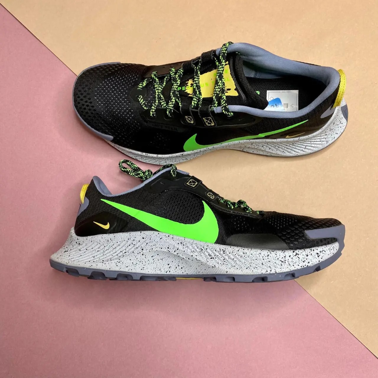 Giày Nike Pegasus Trail 3 'Black Green Strike' DA8697-004 — ảnh 2