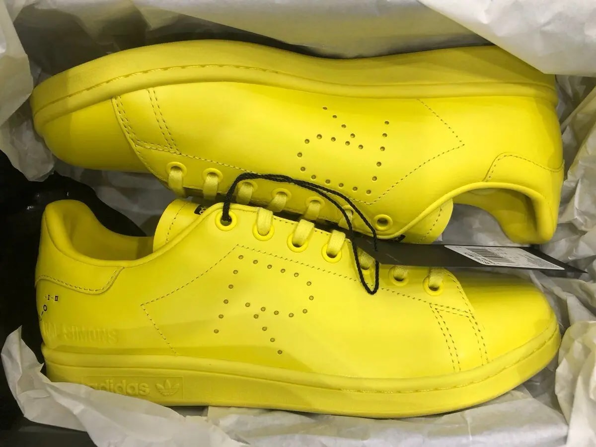 Giày Adidas Raf Simons x Stan Smith 'Solar Yelow' F34259 — ảnh 2