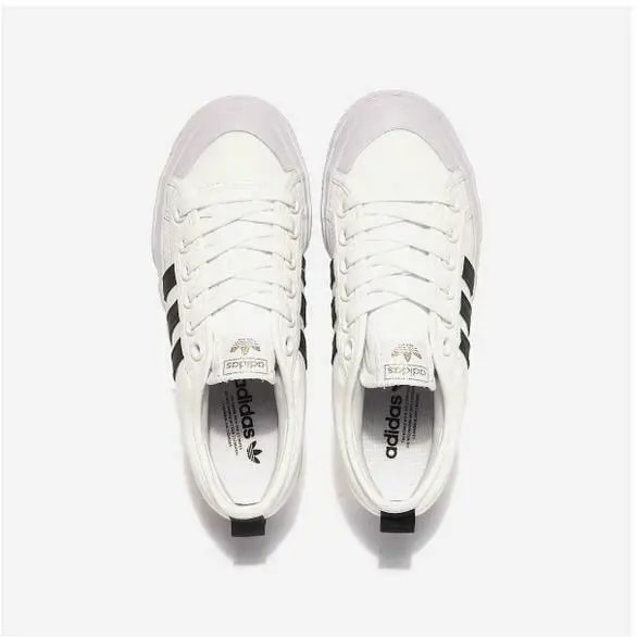 Giày Adidas Wmns Nizza Platform 'Colorful Trefoil' FX8538 — ảnh 3