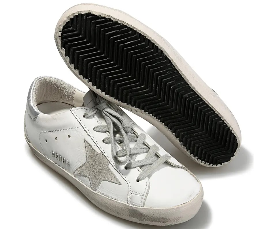Giày Golden Goose Wmns Super Star 'White Silver' GCOWS590-W77 — ảnh 5