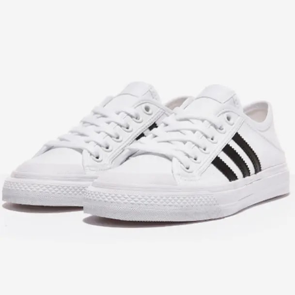 Giày Adidas Collapsible Nizza Low 'White Black' H67375 — ảnh 5