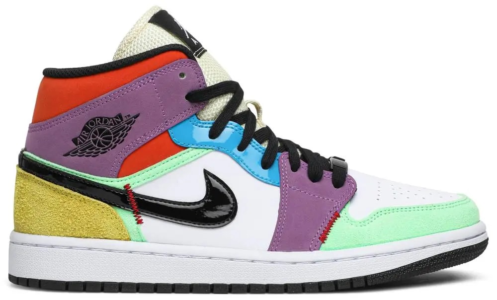 Giày Nike Air Jordan 1 Mid SE 'Lightbulb' CW1140-100 — kich-thuoc: 37.5
